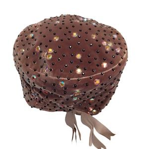Pillbox women's hat Wm silverman New York vintage